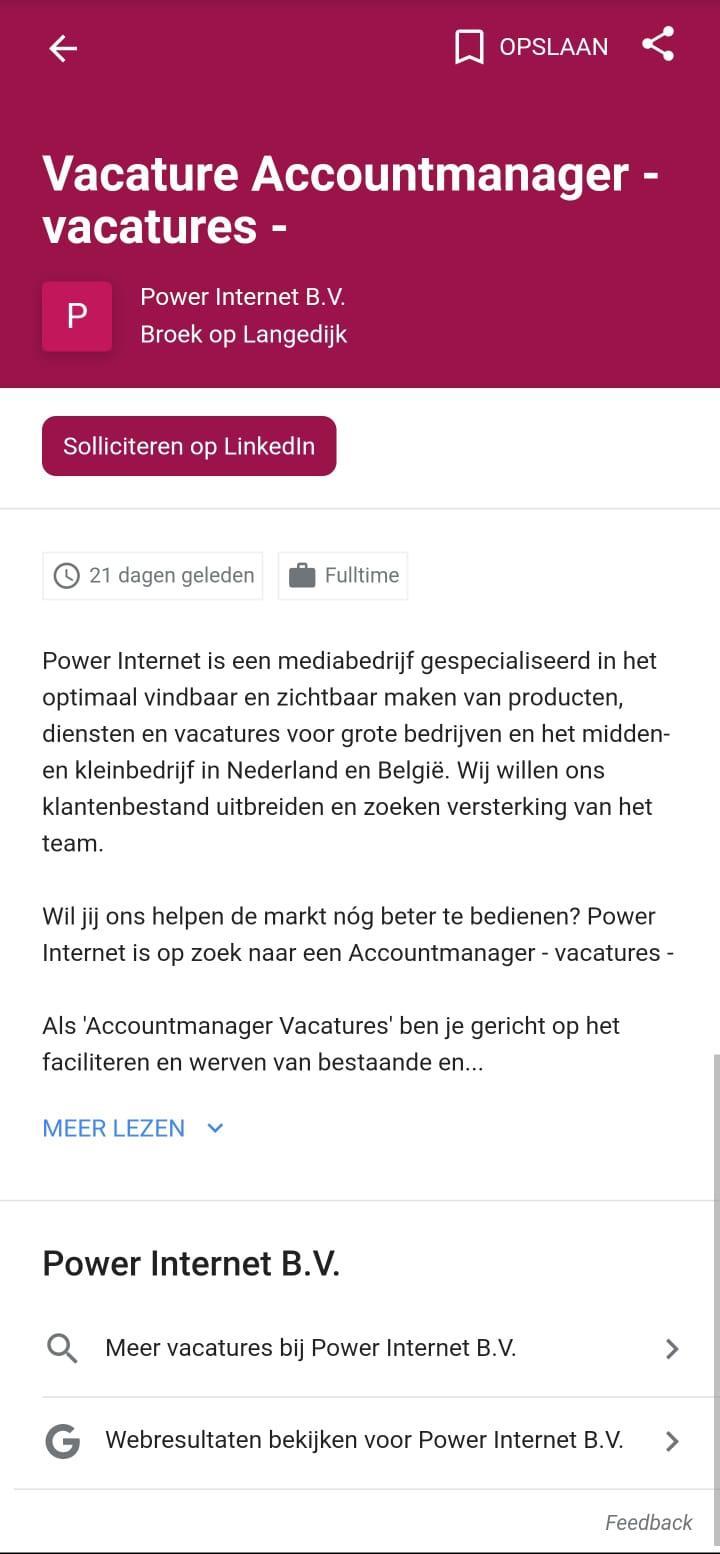 Google for Jobs maakt het vinden van nieuw personeel eenvoudiger!